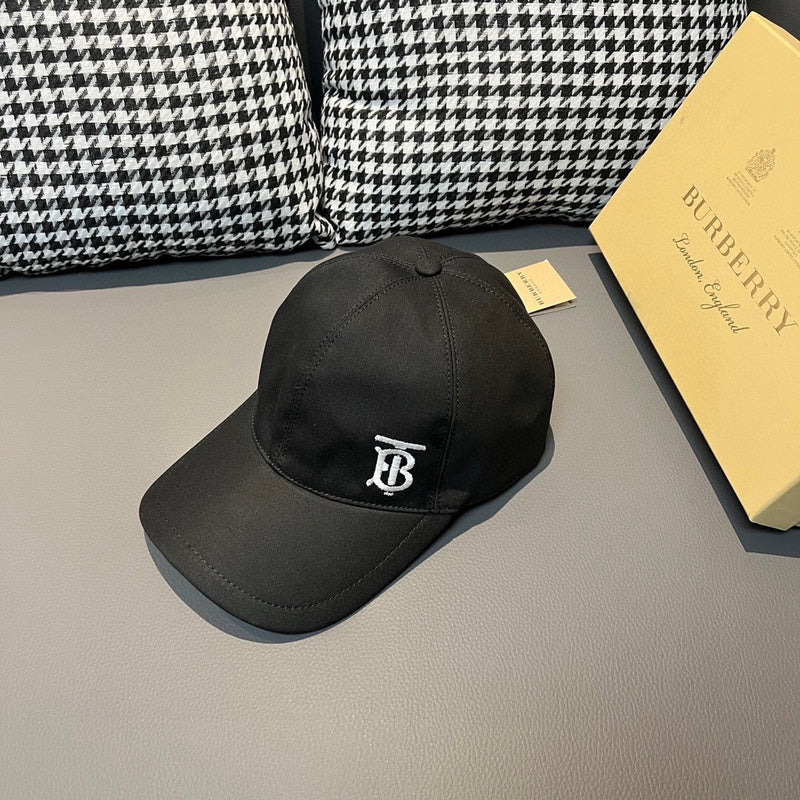 Front view of Burberry unisex cap