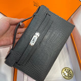 Close-up detail of sophisticated bag design