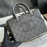 Zivas Charm Polished Finish Everyday Handbag (Elevated Daily Companion) – Detail View