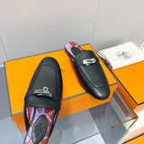 Hermes sandals Style 168 - angled studio shot