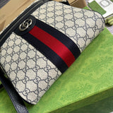 Back view of signature premium women's handbag – women's statement bag