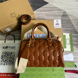 Front view of statement refined women's handbag – women's statement bag