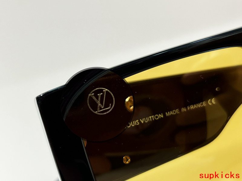 Angled view of Louis Vuitton unisex sunglasses