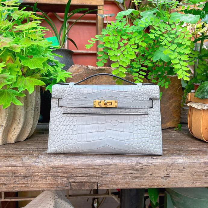 Close-up detail of smart bag design