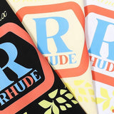 Close-up detail shot of Rhude luxury clothing with runway-inspired design