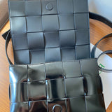 Chic Faux Leather Handbag - Chic Everyday Appeal | Women's Luxury Handbag #1636 - close-up detail shot (image 3) of designer-inspired handbag