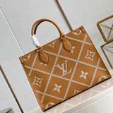 Side profile of sleek everyday-luxe women's handbag – women's statement bag