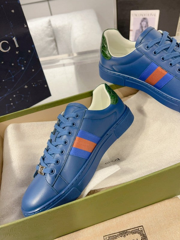 Gucci clean off-white luxury sneakers view 6 chunky sole construction