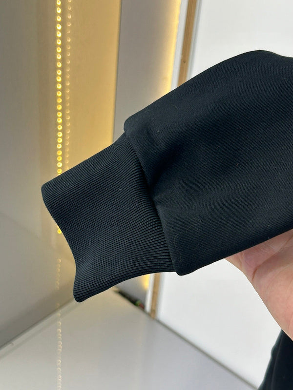 Back view of Louis Vuitton luxury clothing with relaxed-fit cut