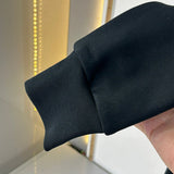 Back view of Louis Vuitton luxury clothing with relaxed-fit cut