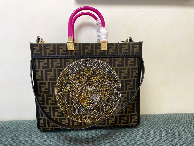 Ziva's Charm handbag – front view (35cm*17cm*31cm)