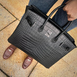 Interior view of understated premium bag