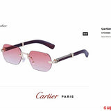 Full view of Cartier unisex sunglasses