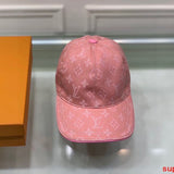 Close-up detail view of Louis Vuitton unisex cap