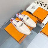 Hermes sandals Style 171 - side profile detail