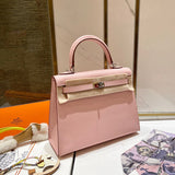 Close-up detail of streamlined bag design