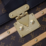 Back view of classic modern women's handbag – women's luxury accessory