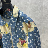Full styled look of Louis Vuitton luxury clothing with label-forward styling