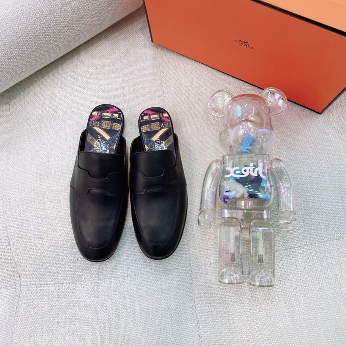 Hermes shoes Style 379 - angled studio shot