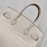  timeless structured bag detail view showing craftsmanship