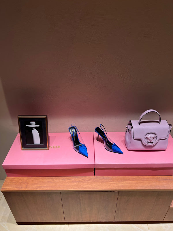 Saint Laurent luxury shoes detail view — premium authentic designer style
