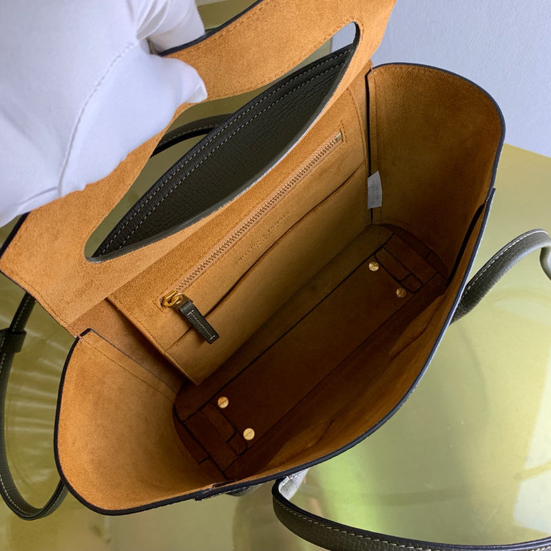 Elegant Premium PU Leather Handbag - Everyday Elegance | Women's Fashion Handbag #1753 - side angle view (image 2) of designer-inspired handbag