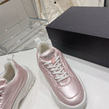 Close-up of Valentino Garavani shoes craftsmanship
