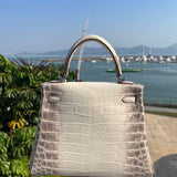 Close-up detail of modern bag design