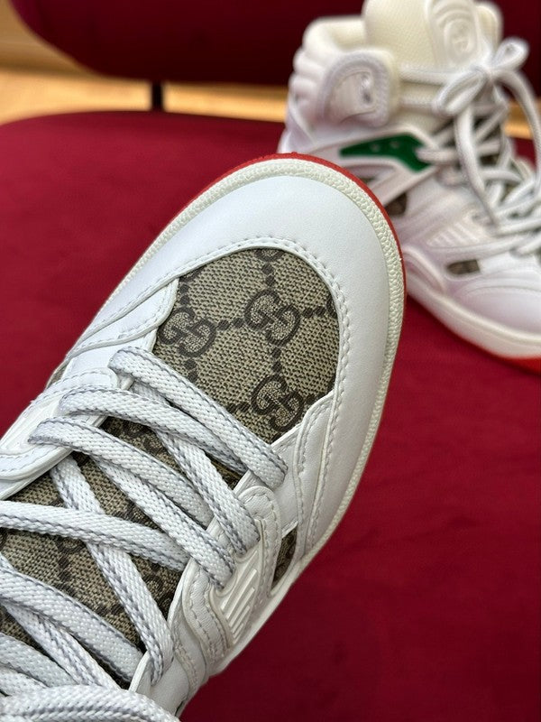 Gucci stone beige luxury sneakers view 6 classic court silhouette
