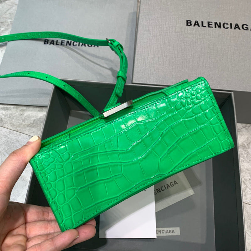 Statement Vegan Leather Handbag - Refined Silhouette | Women's Luxury Handbag #566 - back view (image 4) of designer-inspired handbag