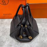 Close-up detail of sophisticated bag design
