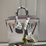 Sleek bag shown from front angle