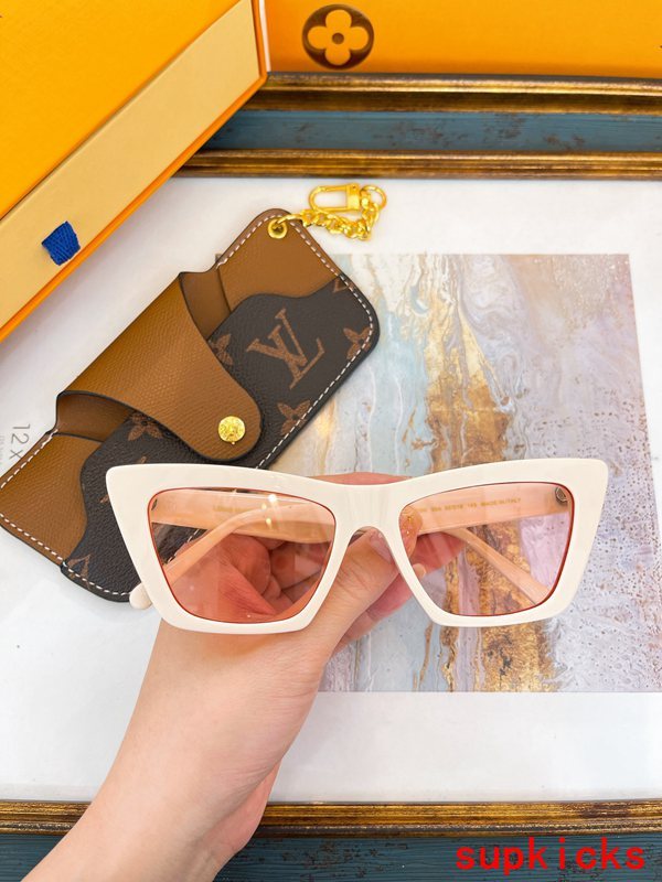 Lifestyle view of Louis Vuitton unisex sunglasses
