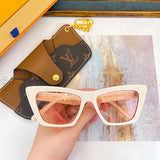 Lifestyle view of Louis Vuitton unisex sunglasses