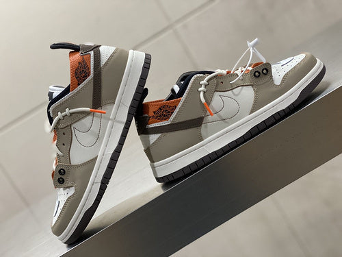 Nike bold contrast luxury sneakers view 11 signature lace-up style