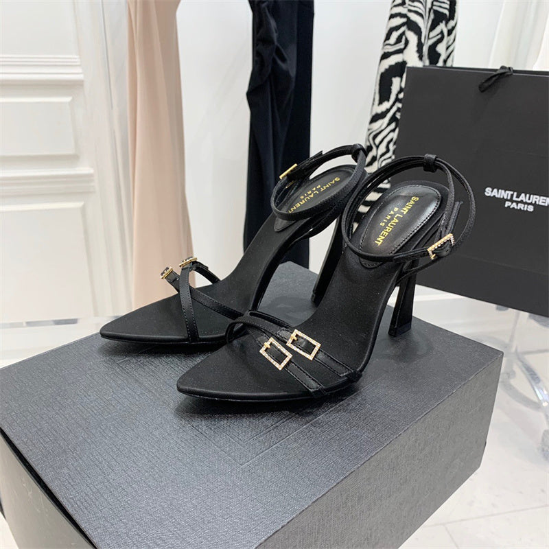 Saint Laurent luxury shoes detail view — premium authentic designer style