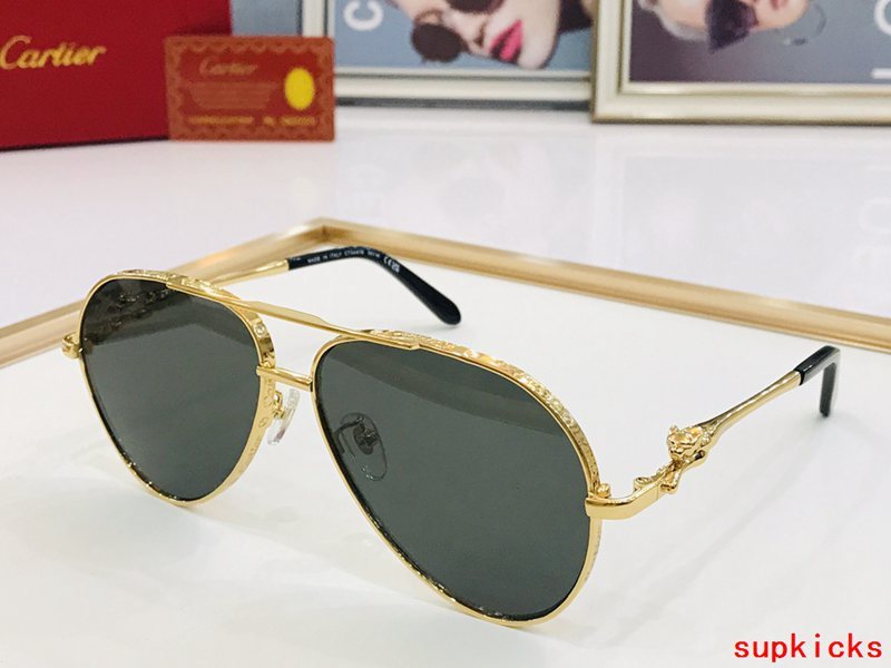 Lifestyle view of Cartier unisex sunglasses