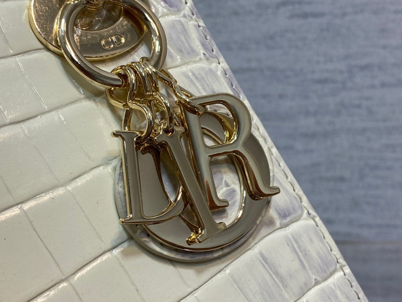 Top view of statement sleek women's handbag – women's luxury handbag