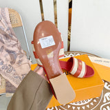 Louis Vuitton shoes Style 343 - texture and material detail (alternate angle)