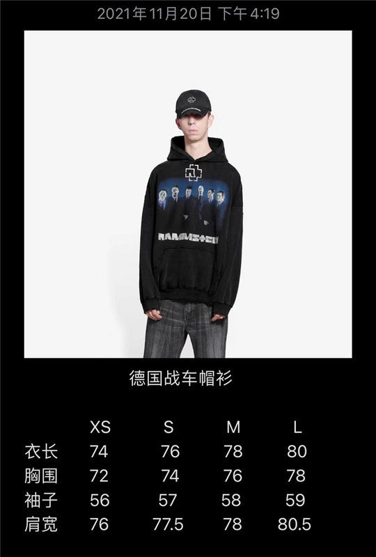 Balenciaga clothing front view — premium authentic designer style
