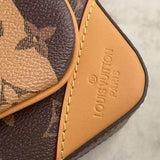 Back view of refined chic women's handbag – women's everyday handbag