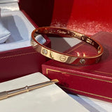 Close-up detail view of Cartier unisex jewelry piece