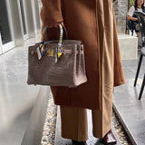 Structured bag shown from front angle