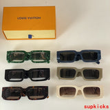 Lifestyle view of Louis Vuitton unisex sunglasses