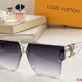 Side view of Louis Vuitton unisex sunglasses