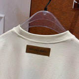 Full styled look of Louis Vuitton cotton t-shirt with relaxed-fit cut