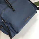 Statement Vegan Leather Handbag - Refined Silhouette | Women's Premium Handbag #1079 - back view (image 4) of designer-inspired handbag