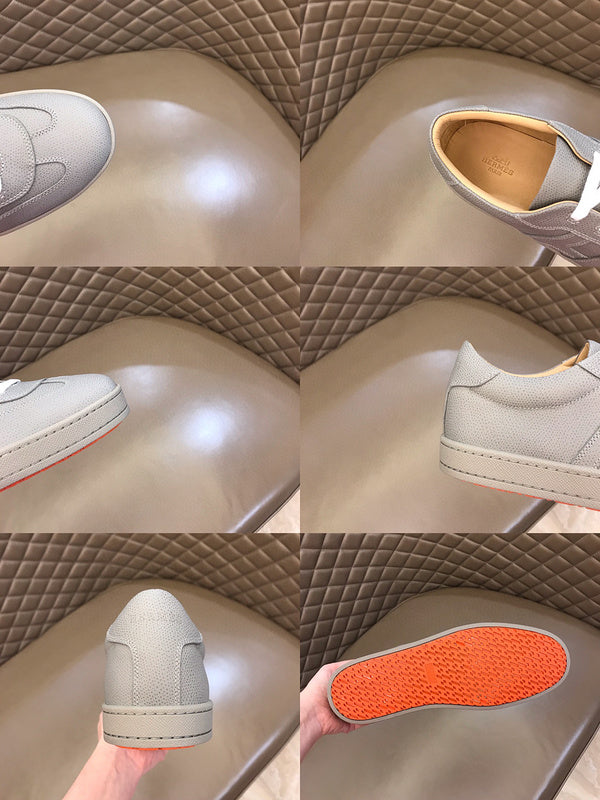 Hermes shoes Style 104 - logo and branding close-up