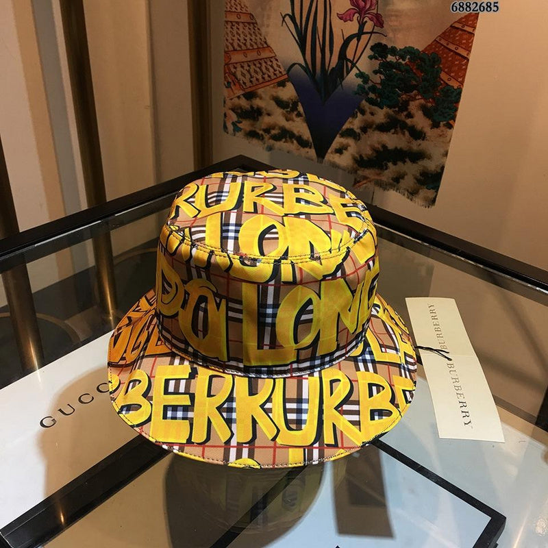 Front view of Burberry unisex cap