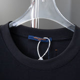 Side profile of Louis Vuitton cotton t-shirt with relaxed-fit cut